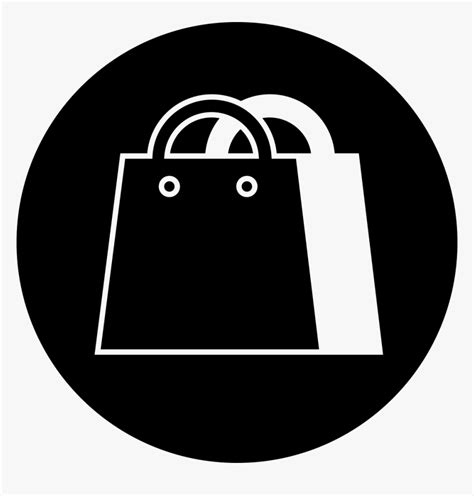 Mall Png Black And White - Shopping Mall Icon Png, Transparent Png ...