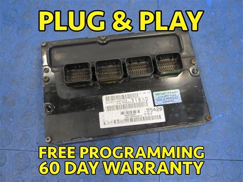 06 Dodge Stratus Sebring 2 4L ECU ECM PCM Engine Computer 05094305AF