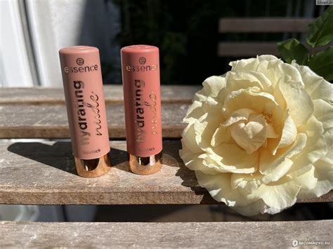 Губная помада Essence Hydrating Nude Lipstick Реально увлажняет