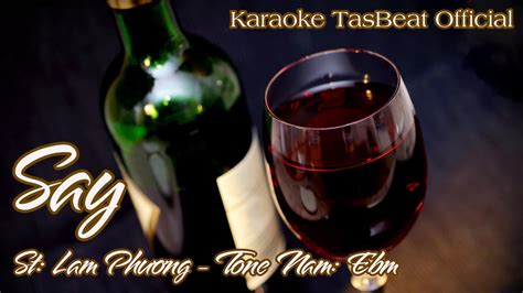 Karaoke Say Tone Nam TAS BEAT YouTube