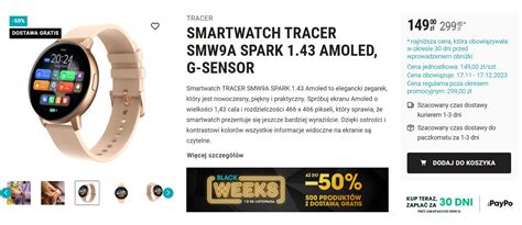 Szalona Oferta Biedronki Na Black Weeks Smartwatch Za Po Ow Ceny