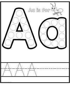 Free Printable Alphabet Dot Marker Printables