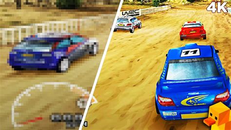 WRC FIA World Rally Championship Arcade Subaru Impreza Ps1 4k 100