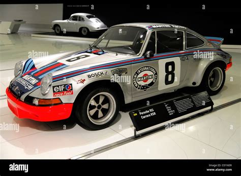 Porsche 911 Carrera Rsr Built In 1973 Porsche Museum Stuttgart