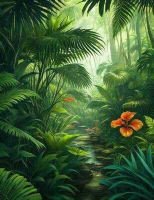 Jungle Drawing Stock Photos, Images and Backgrounds for Free Download