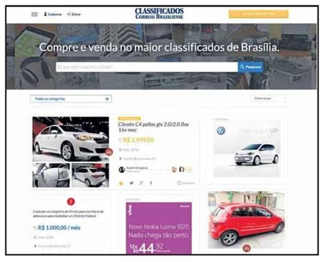 O Que E Um Classificado - Correio Braziliense lança novo portal de Classificados online - Cidades