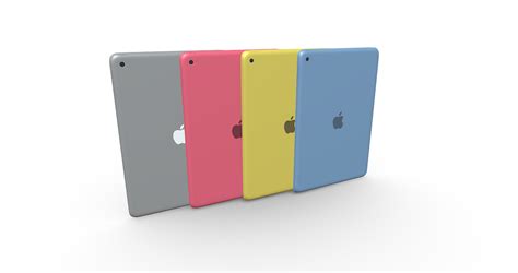 STL file Apple iPad 10.2 inch (9th Gen) All Color Variants 🍎 (OBJ)・3D printable design to ...