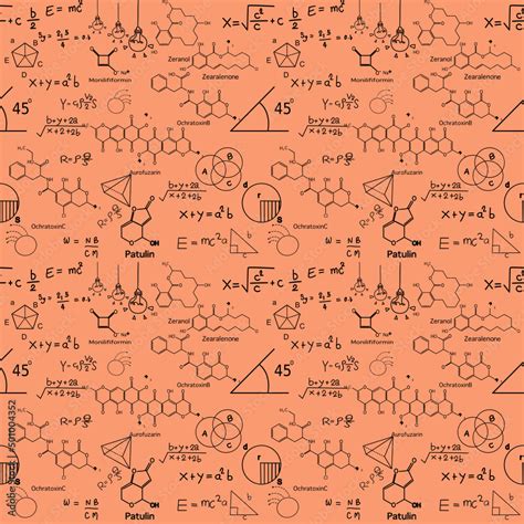 Hand Drawn Physics Formula Science Knowledge Education Chemistry And