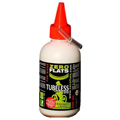 Zeroflats Anti Puncture For Tubeless 250ml Bikeinn