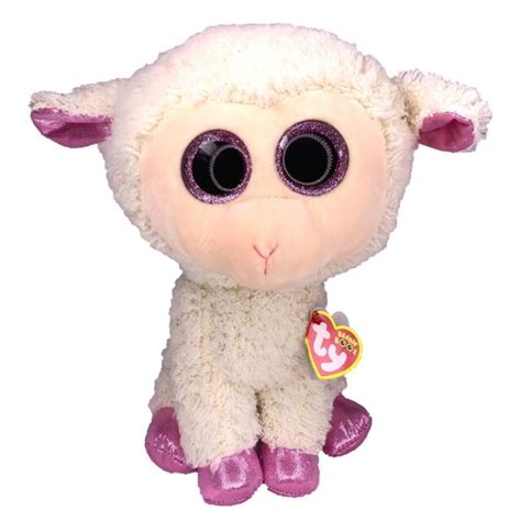 Ty Beanie Boos Buddy Twinkle Lamb Sheep Plush 2016 Glitter Eyes 9in