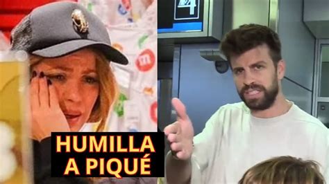 BOMBAZO SHAKIRA se cruza con PIQUÉ en Miami y le HUMILLA delante de