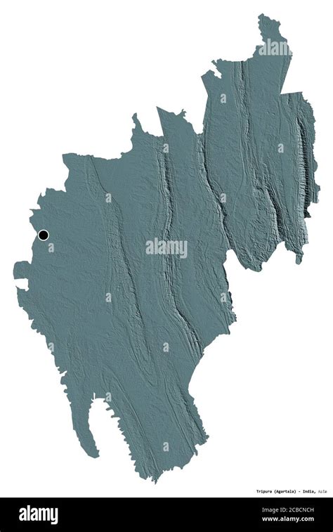 Tripura map hi-res stock photography and images - Alamy