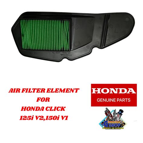 Air Filter Element Click 125i 150i V1 And 125i V2 Airblade 150i