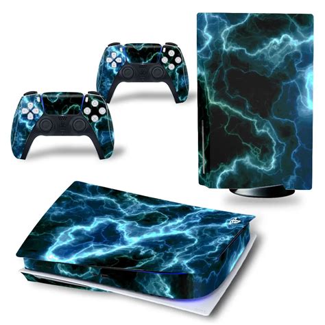 Ps Disque Autocollant De Peau De Ciel Toil Pour Console Ps