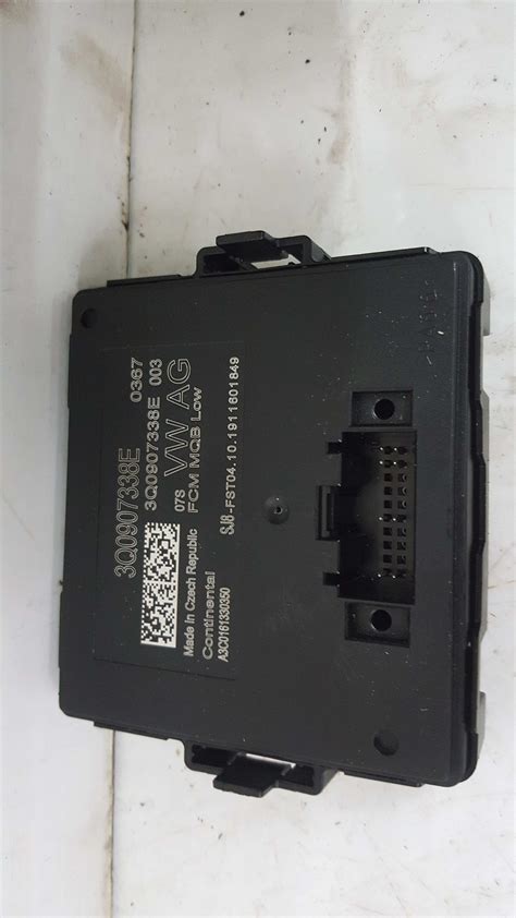 Volkswagen Golf MK7 75 2012 2020 Headlight Control Module 3Q0907338e