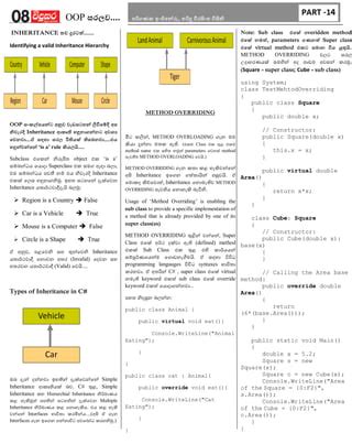 Object Oriended Programming In Sinhala PDF