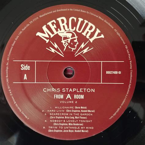 Chris Stapleton From A Room Volume 2 Footscray Records