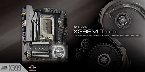 ASRock Unveils Its X399M Taichi Motherboard Lowyat NET