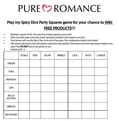 Pin On Pure Romance Party