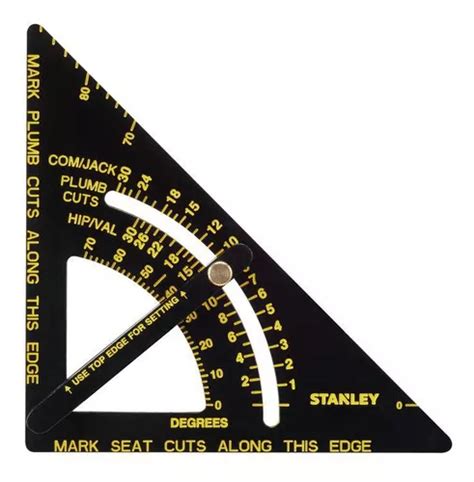 Stanley Esquadro Ajustavel Quick Square Aluminio Frete Gr Tis