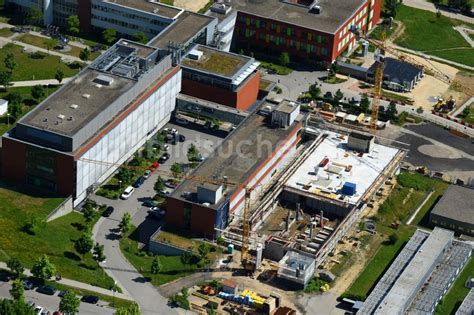 Luftbild Regensburg Baustelle F R Einen Erweiterungs Neubau Auf Dem