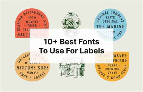 10+ Best Fonts To Use For Labels To Transform Your Brand Identity ...