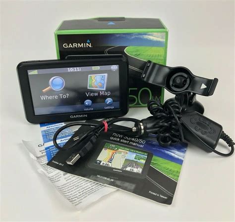 Details About Garmin Nuvi Lm Gps System Bundle Complete Box