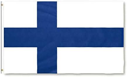 Flagge 150x90 Cm Finnland Amazon De Garten