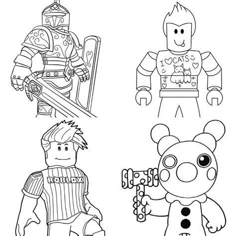 25 Free Roblox Coloring Pages For Kids And Adults Themeloader