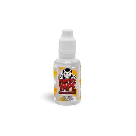 Vampire Vape Sweet Tobacco Flavour Concentrate 30ml Vapekit Co Uk