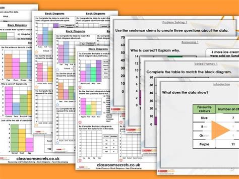 Year 2 Block Diagrams Spring Block 2 Step 6 Maths Lesson Pack By