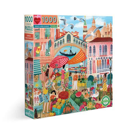 Puzzle Offener Markt In Venedig 1 000 Teile PuzzleMania Ch