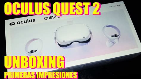 Oculus Quest Unboxing Rapido Y Primeras Impresiones Youtube