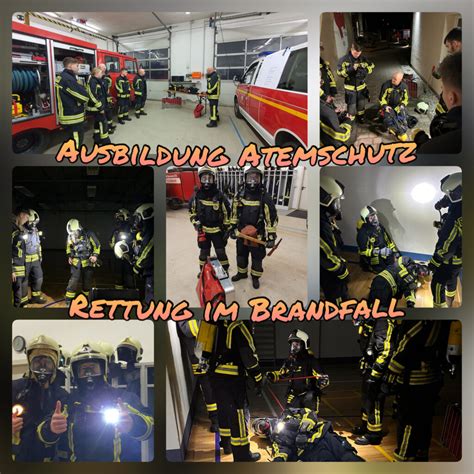 Ausbildung Atemschutz Feuerwehr Brachwitz