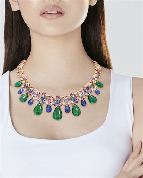BULGARI MULTI-GEM NECKLACE | Multi gem, Gem necklace, Pretty jewelry