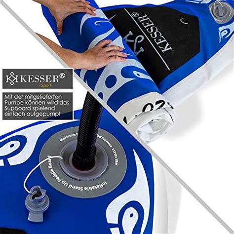 Kesser Aufblasbare Sup Board Set Stand Up Paddle Board X X Cm