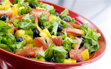 Fruit and vegetable salad - summer vitamins