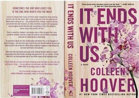 It Ends With Us Colleen Hoover Full Book Cover Mini Books Book