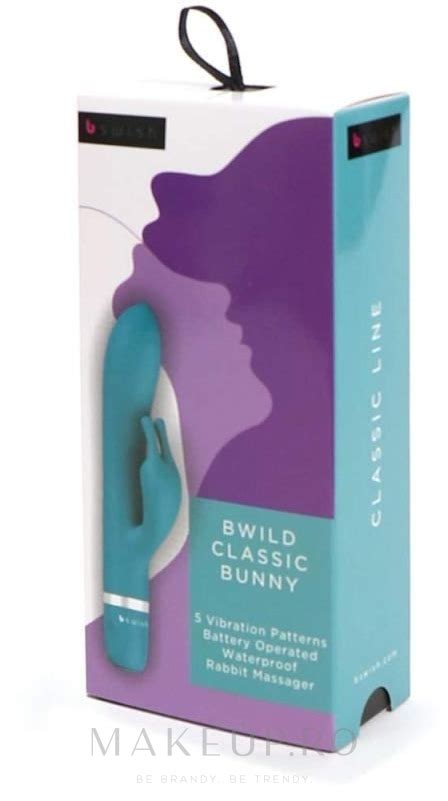 B Swish Bwild Classic Bunny Jade Vibrator Turcoaz Makeup Ro