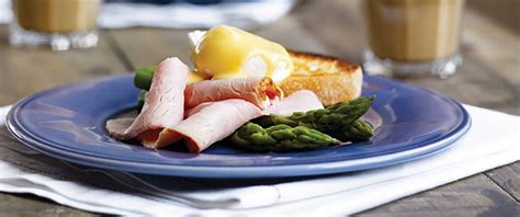 Eggs Benedict With Ham And Asparagus Recipe Recipes Eggs Benedict