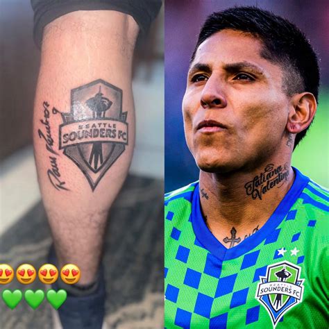 Víctor Pacheco On Twitter Hincha Del Seattle Sounders 🟢🔵 Se Tatuó El