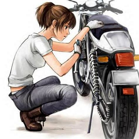 Aggregate Anime Girl Motorcycle In Coedo Vn