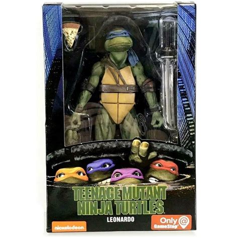 LEONARDO FIGURINE LES TORTUES NINJA TMNT NECA 18 CM Kingdom Figurine