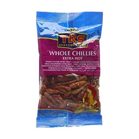TRS Whole Chillies Extra Hot 50g Tjin S Toko