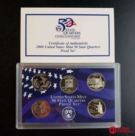 Us Mint State Quarters Proof Sets Adam Marshall