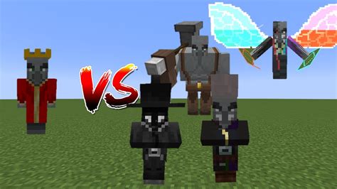 Magician Kinganimated Mobs Mod Vs Illage And Spillage Bosses