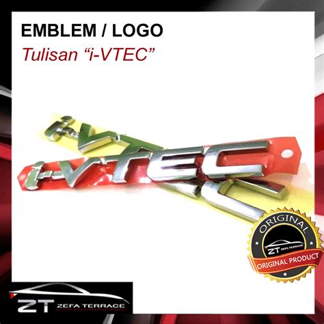 Jual Emblem Logo IVtec I VTEC Original Shopee Indonesia