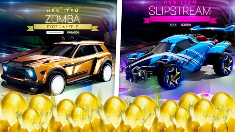 Best Golden Eggs 23 Opening Rocket League YouTube