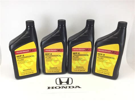 Set Of Quarts Auto Transmission Fluid Hcf Genuine For Honda Accord