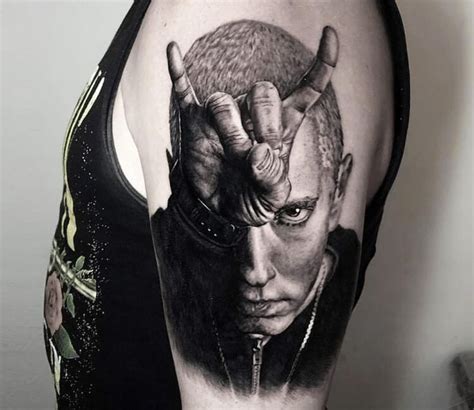 Eminem tattoo by Steve Butcher | Post 27767 | Eminem tattoo, Mens ...